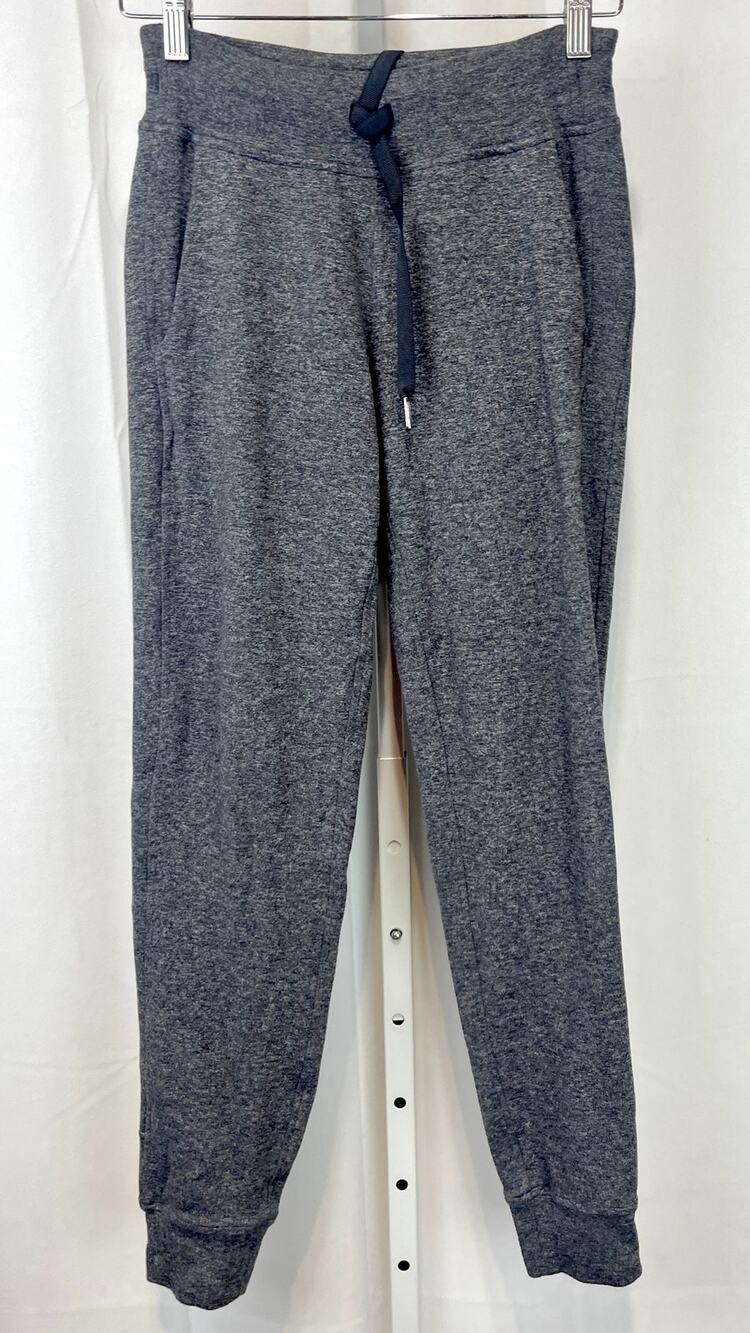 LULULEMON Ready to Rulu Pants W5AW7S Pockets Stretch Joggers Heather Gray Size 2